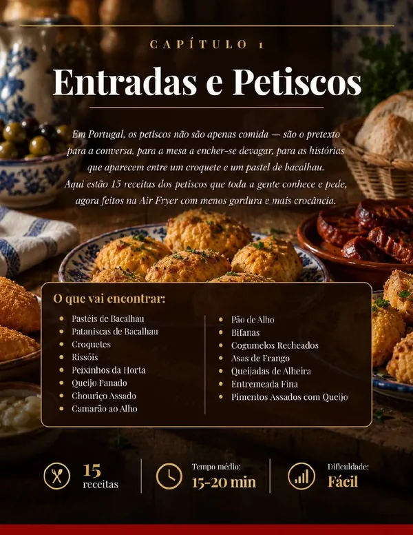 Página real do eBook Air Fryer à Portuguesa — página 8