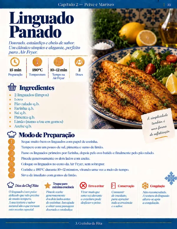 Página real do eBook Air Fryer à Portuguesa — página 51